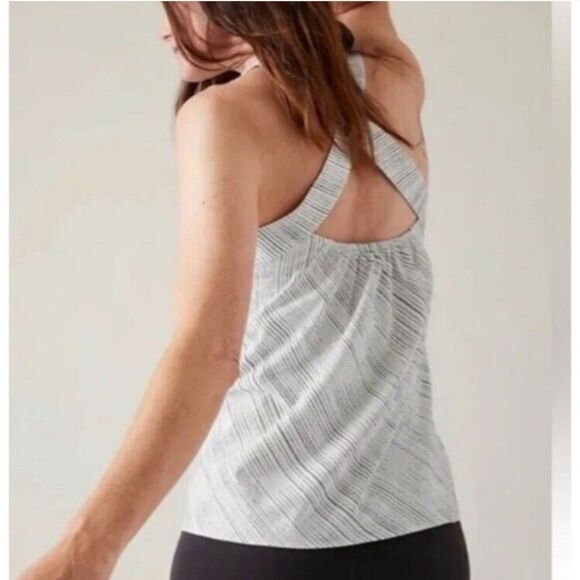 Athleta Arrival Tank, Women's size XS, Black/White, NWT Never Been Worn - Picture 2 of 6